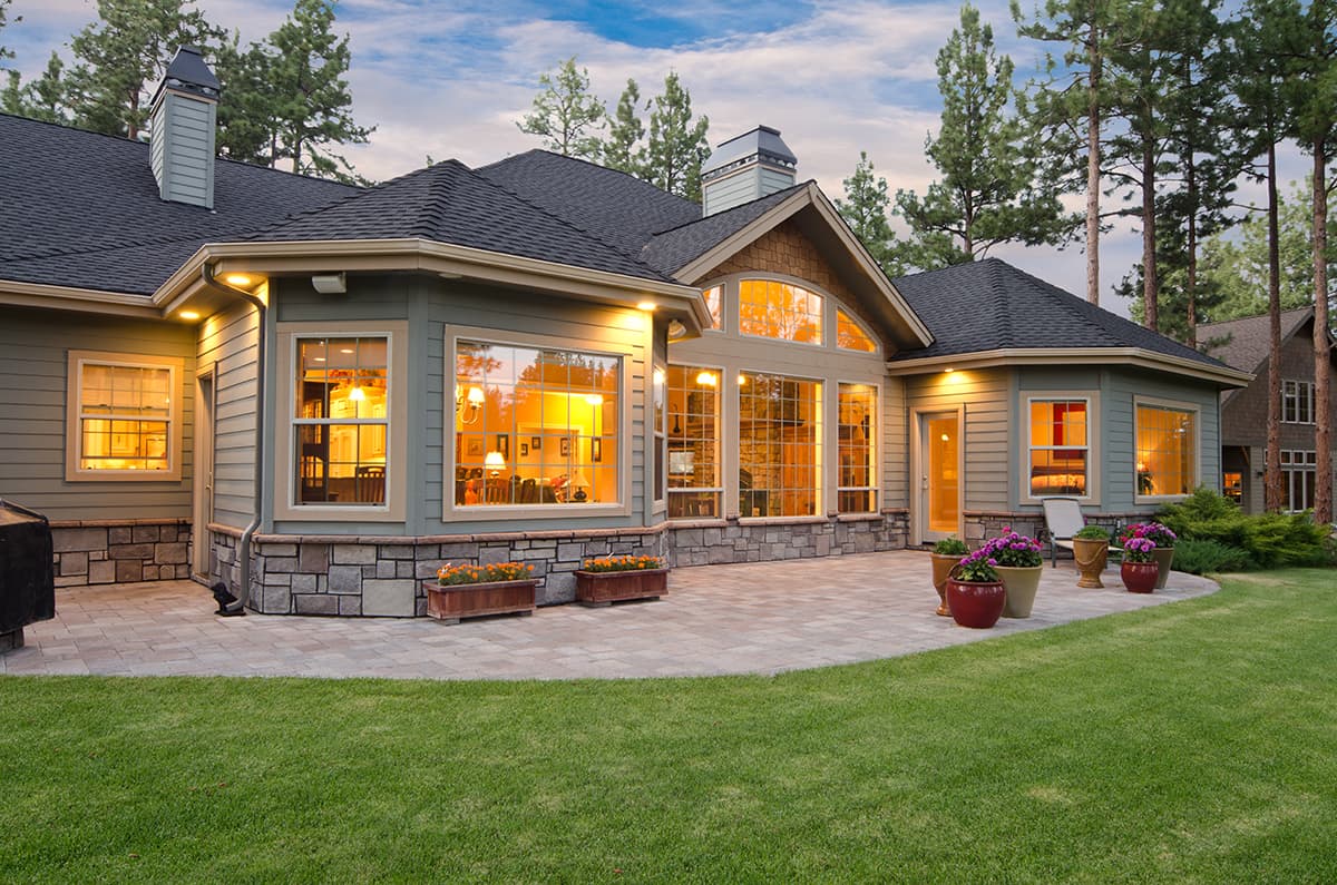 Virtual twilight real estate photography sample three